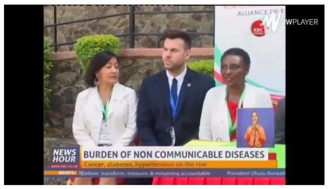 Kenyan media coverage of Naivasha NCD meeting