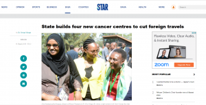 State builds four new cancer centres to cut foreign travels
